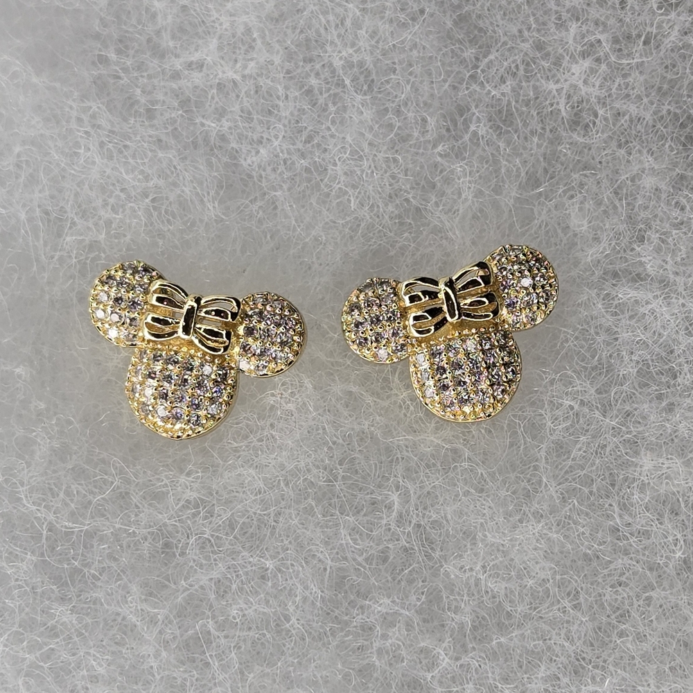 Gold Filigree Geometric Earrings
